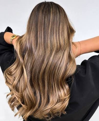Balayage hair color result at Salon Icon NYC