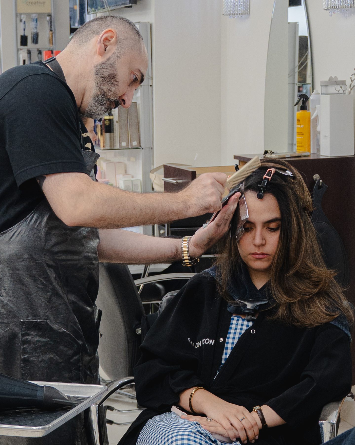 Color & Foilwork at Salon Icon NYC
