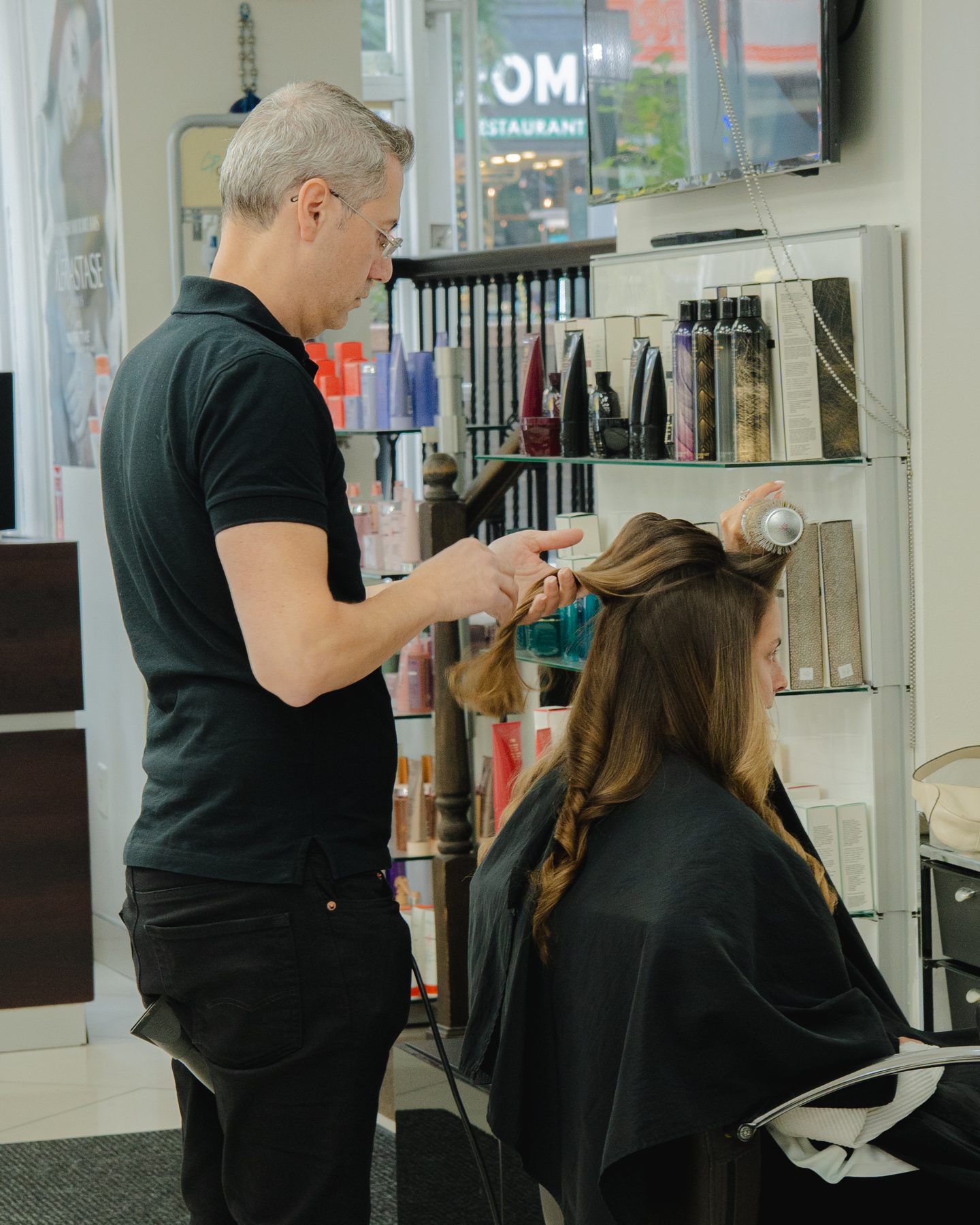 Blowout at Salon Icon NYC